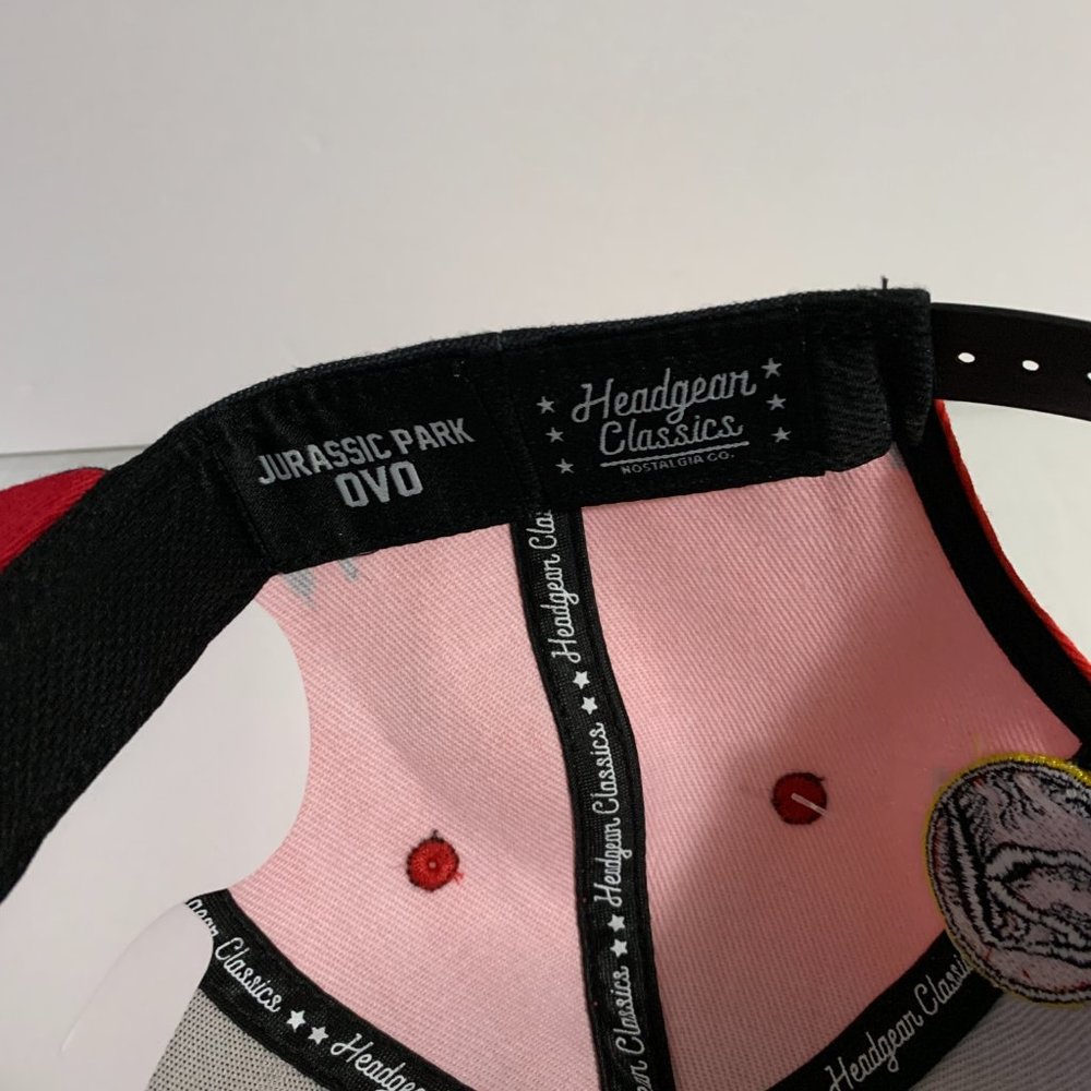 Headgear Classics Hat Jurassic Park Lost World Toronto Raptors OVO Snapback Cap - Picture 10 of 11